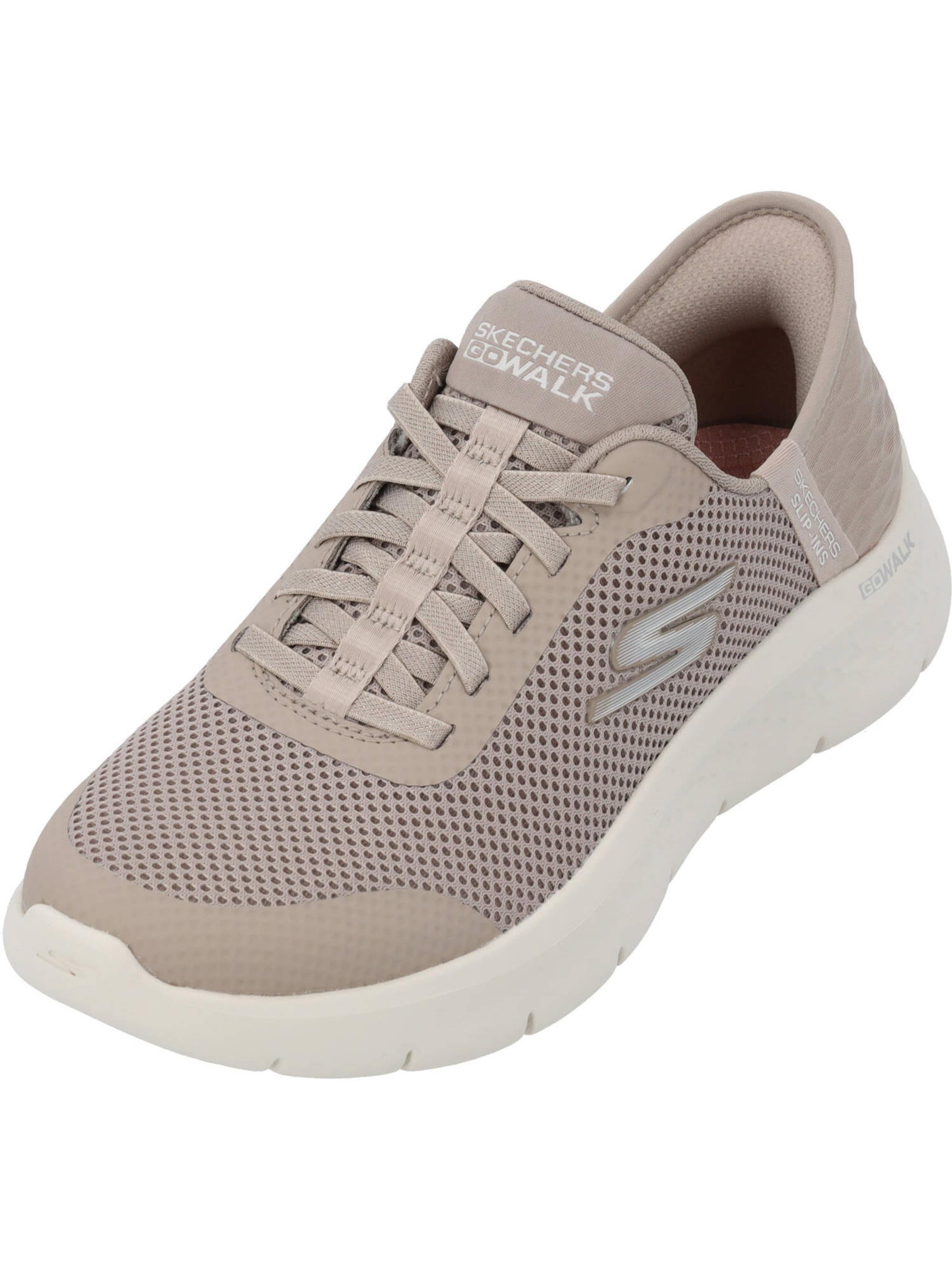 SKECHERS Platform trainers in Beige: front