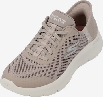 SKECHERS Platform trainers in Beige: front