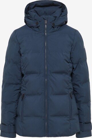 ICEBOUND Winter Jacket in Blue: front