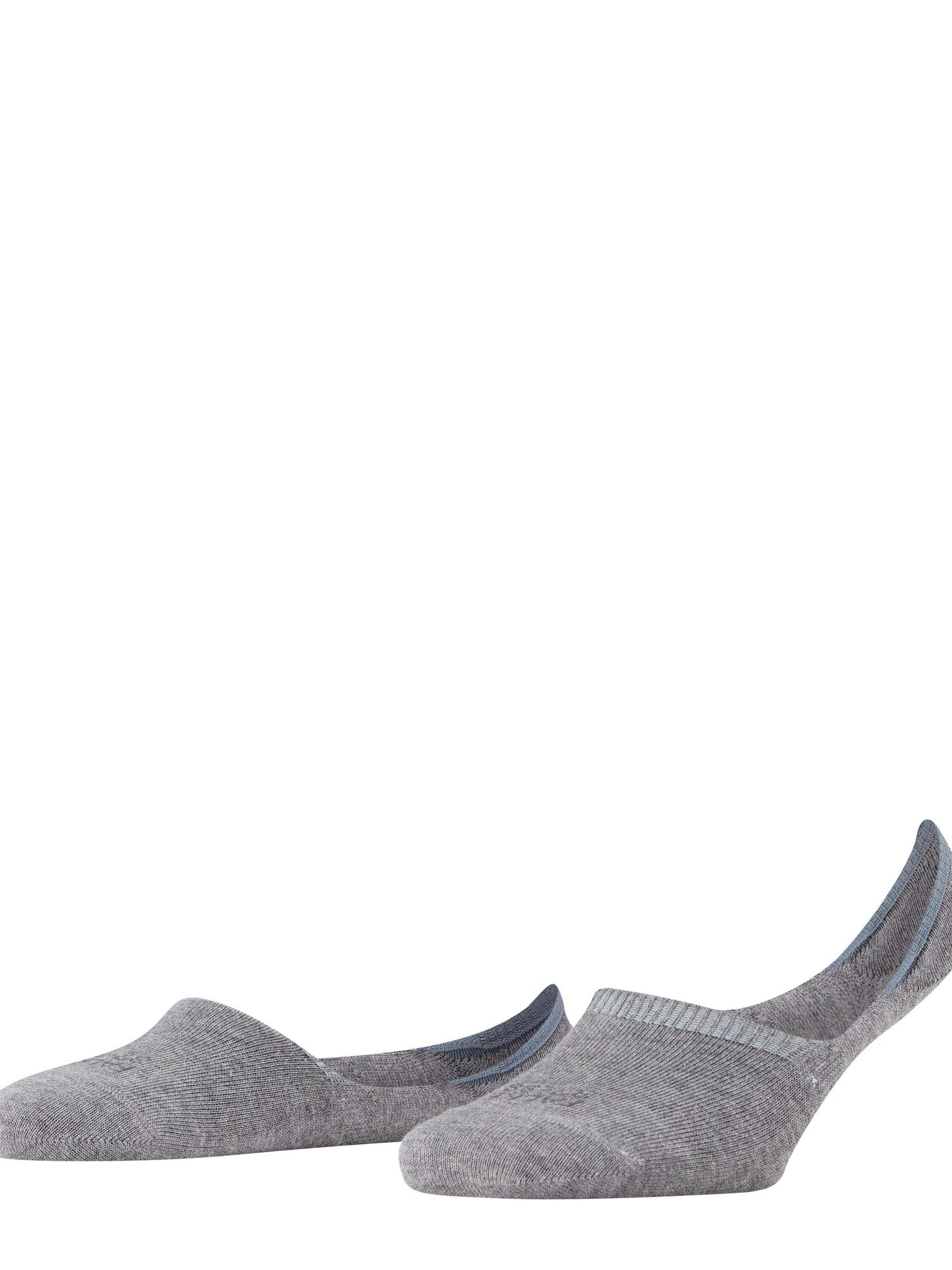 FALKE Füßlinge 'Step High Cut'‌‌‌‌‌‌‌ in Grau: Vorderseite