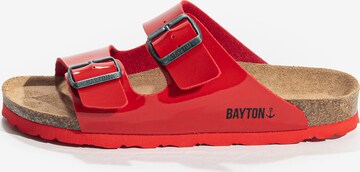 Bayton - Sapato aberto 'BALTIC' em vermelho: frente