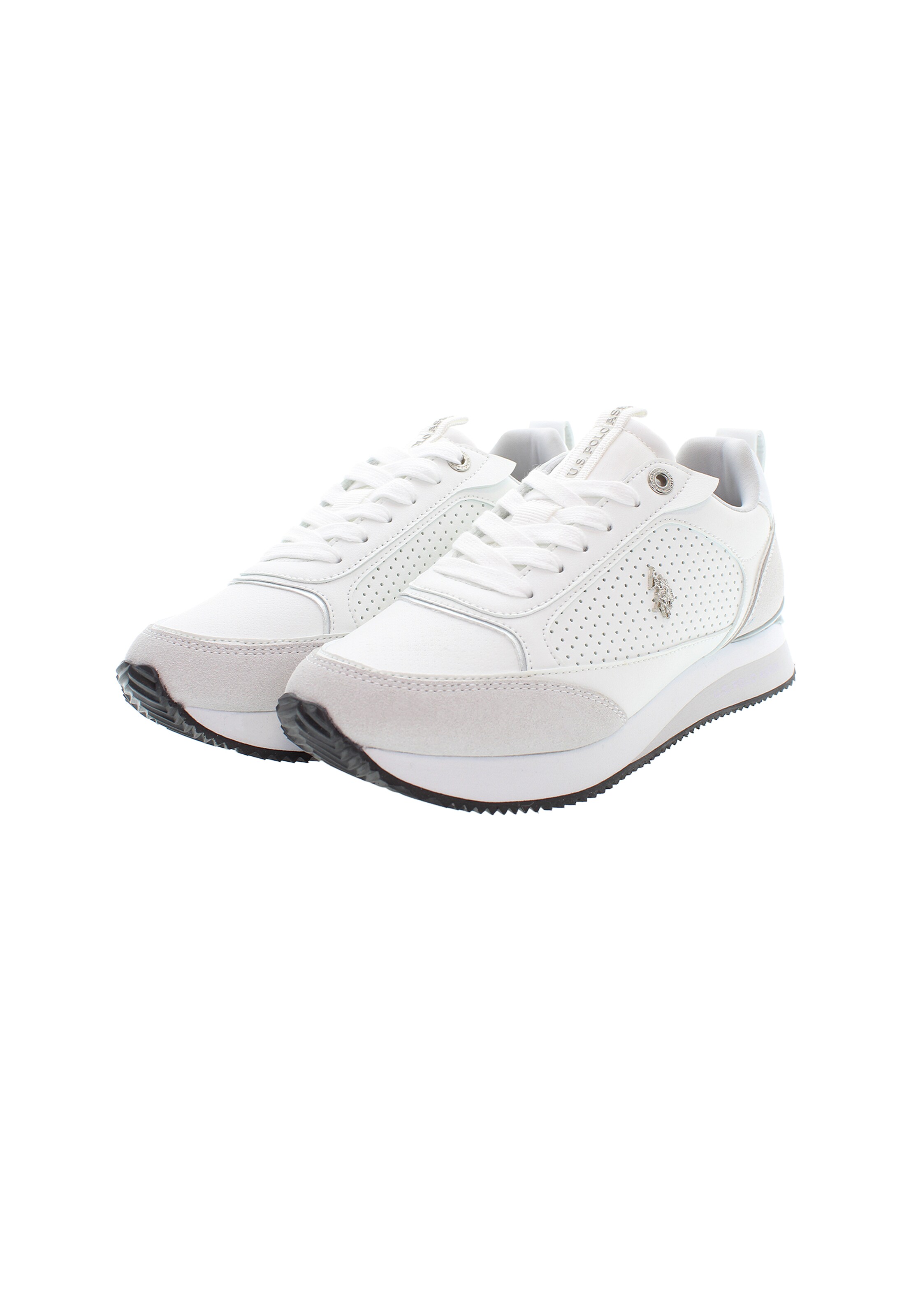 U.S. POLO ASSN. Sneakers laag in Wit