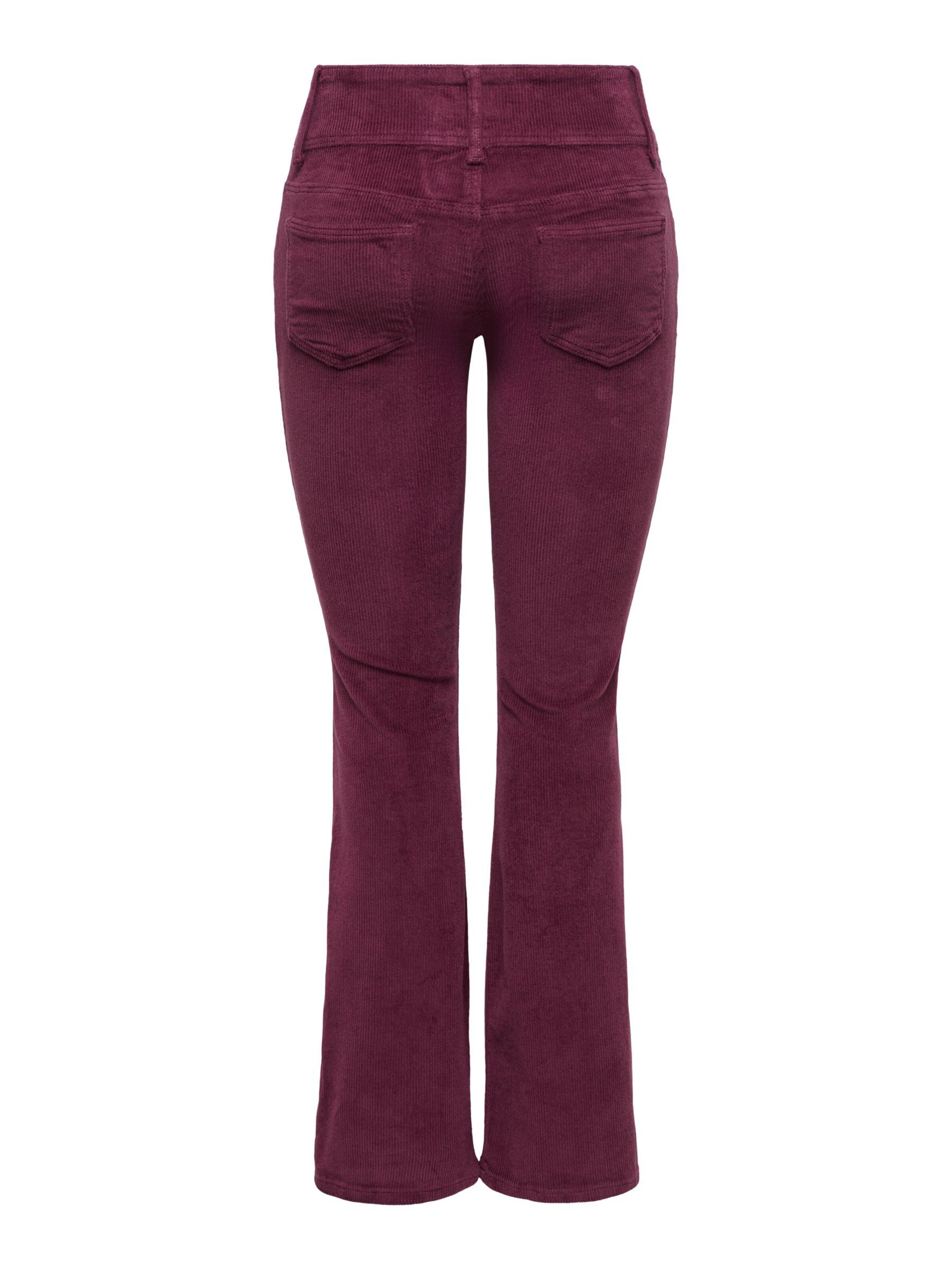 Regular Pantalon ONLY en rouge