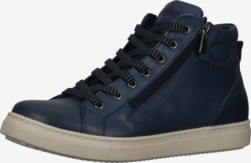 HUSH PUPPIES High-Top Sneakers in Blue: front