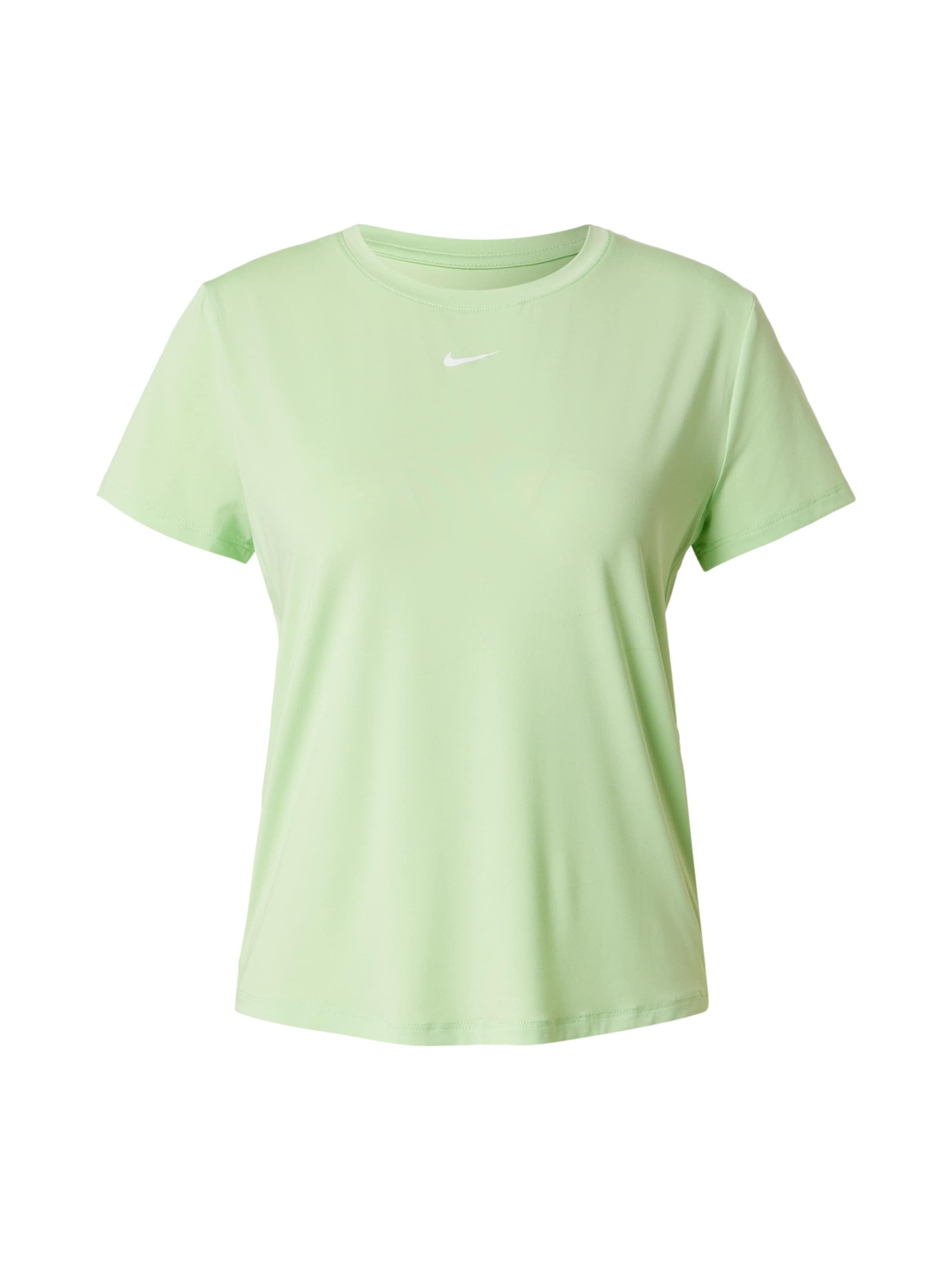 T-shirt fonctionnel 'One Classic' NIKE en vert : devant