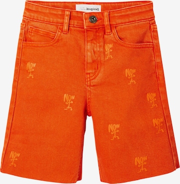Desigual Regular Jeans 'Aguila' in Orange: front