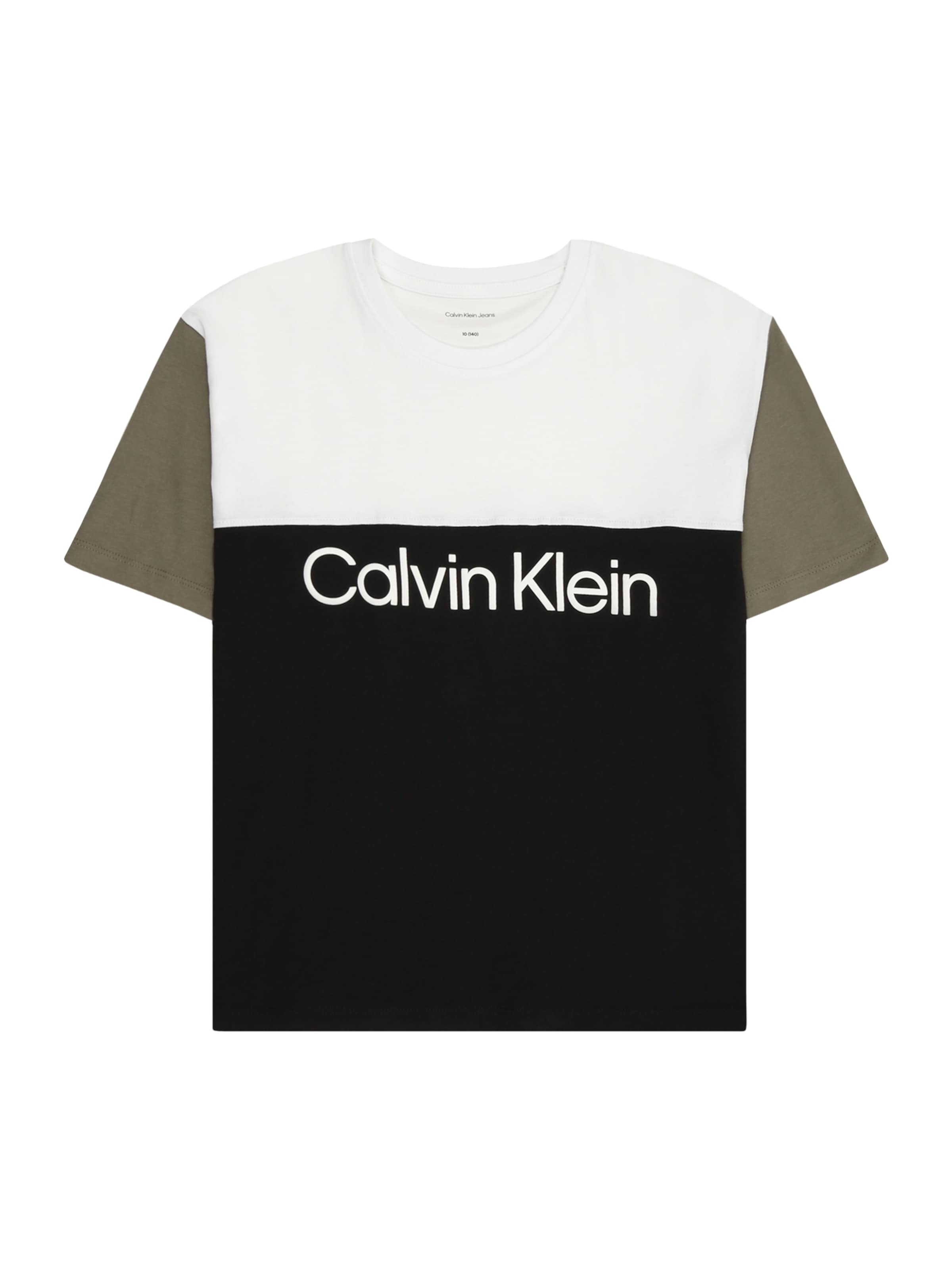 Calvin Klein Jeans T-Shirt in Schwarz: Vorderseite