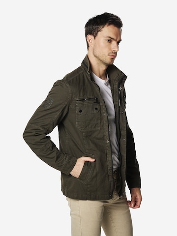 Veste mi-saison KOROSHI en vert