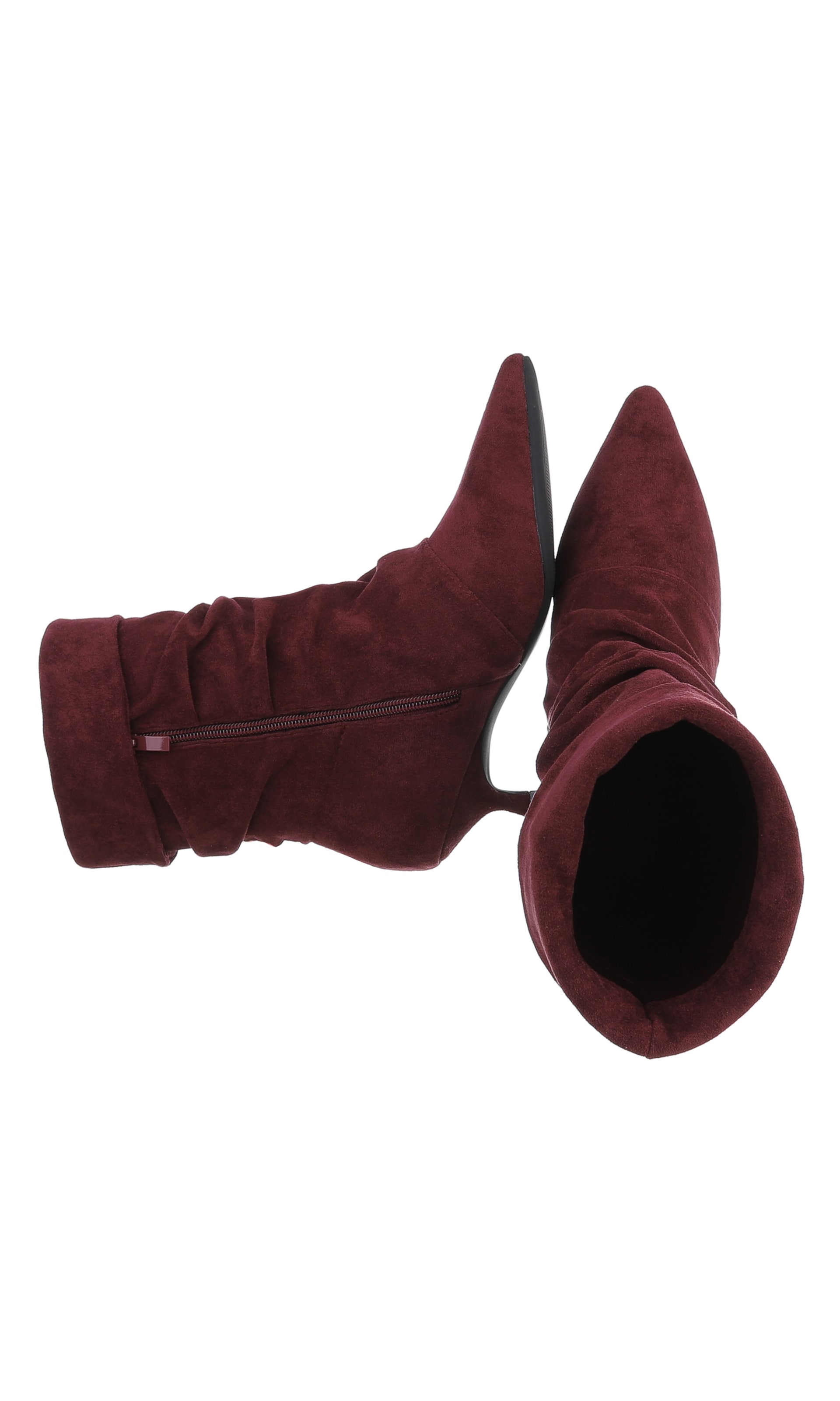 Ital-Design High Heels ' Klassische Stiefeletten ' in Rot