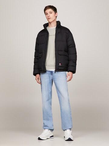 Tommy Jeans Winterjacke in Schwarz