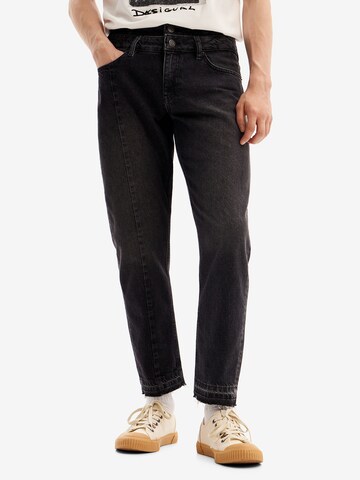 Desigual Regular Jeans in Black: front