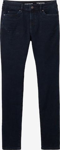 TOM TAILOR גזרת סלים ג'ינס בכחול: מלפנים