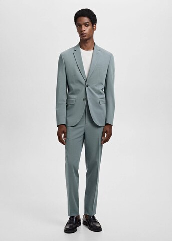 MANGO MAN Regular fit Suit Jacket 'Paris' in Green