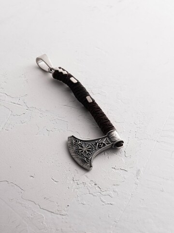 REYTEL Pendant 'AXE HELMET of TERROR' in Silver
