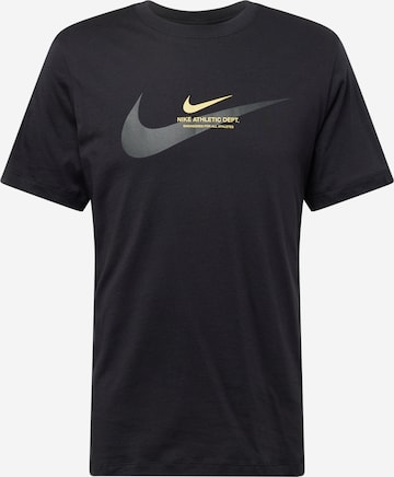 Nike Sportswear Футболка в Черный: спереди