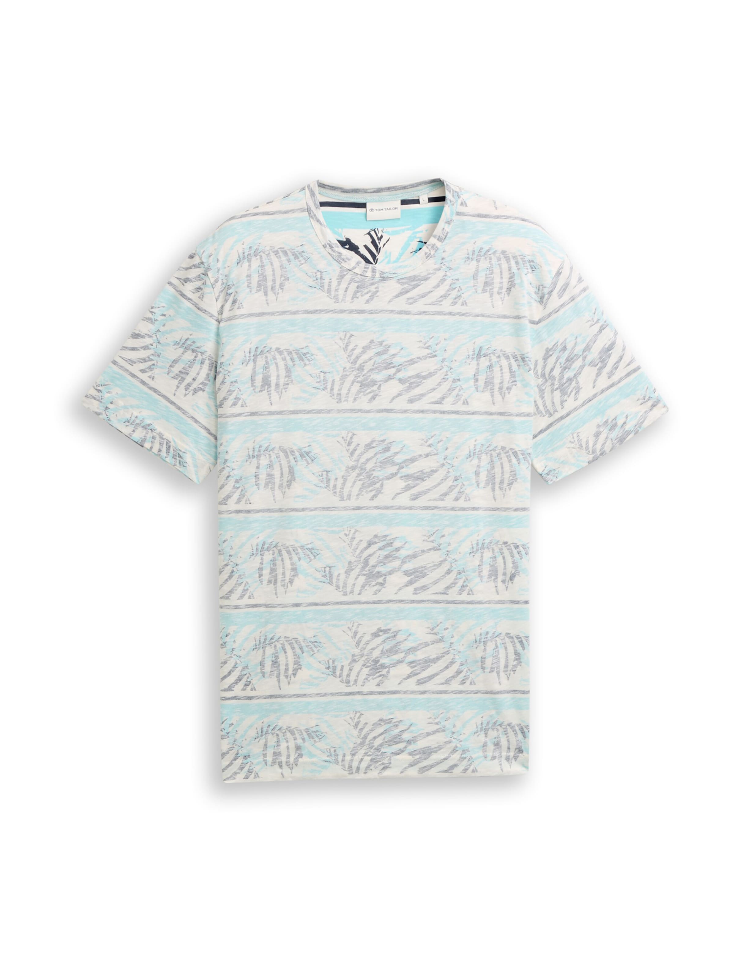 TOM TAILOR Shirt in Blue: front