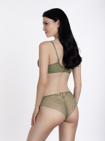 Marc & André T-shirt Bra 'Modern Muse' in Green