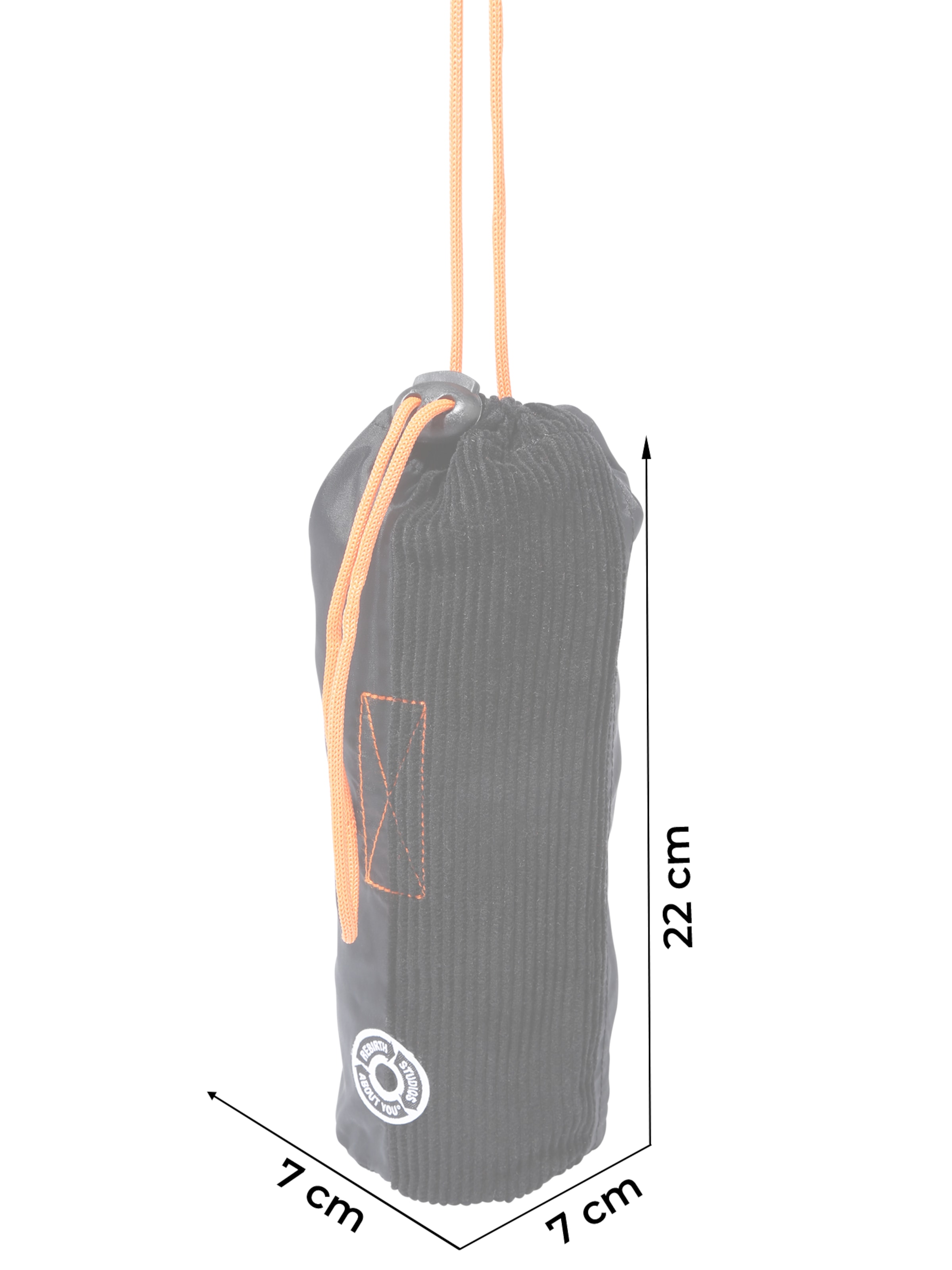 ABOUT YOU REBIRTH STUDIOS Чанта тип „торба“ 'BOTTLE' в черно