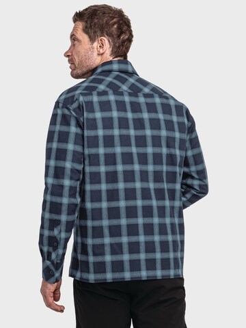Coupe regular Chemise fonctionnelle 'Poplar' Schöffel en bleu