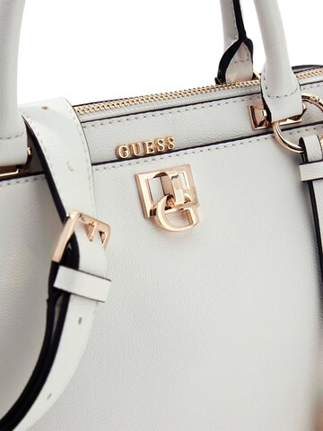 GUESS Handtasche 'Bianca Girlfriend Satchel'‌‌ in Weiß