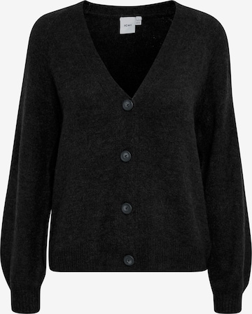 ICHI Cardigan 'Kamara' i sort: forside