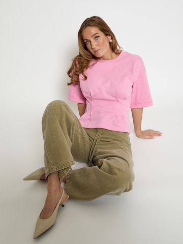 minus - Top 'Juniana' en rosa