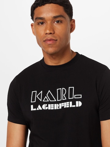 Karl Lagerfeld Tričko – černá