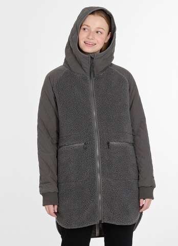 Ragwear Fleecejacke in Grau: Vorderseite