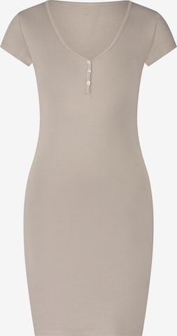 Chemise de nuit 'Henley' Hunkemöller en beige : devant