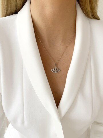 DANIEL CLIFFORD Necklace 'Fleur' in Silver