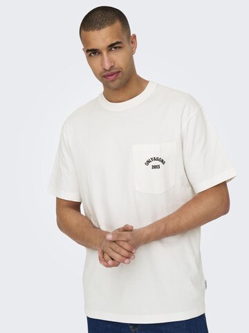 Only & Sons Shirt 'ONSArchie' in White