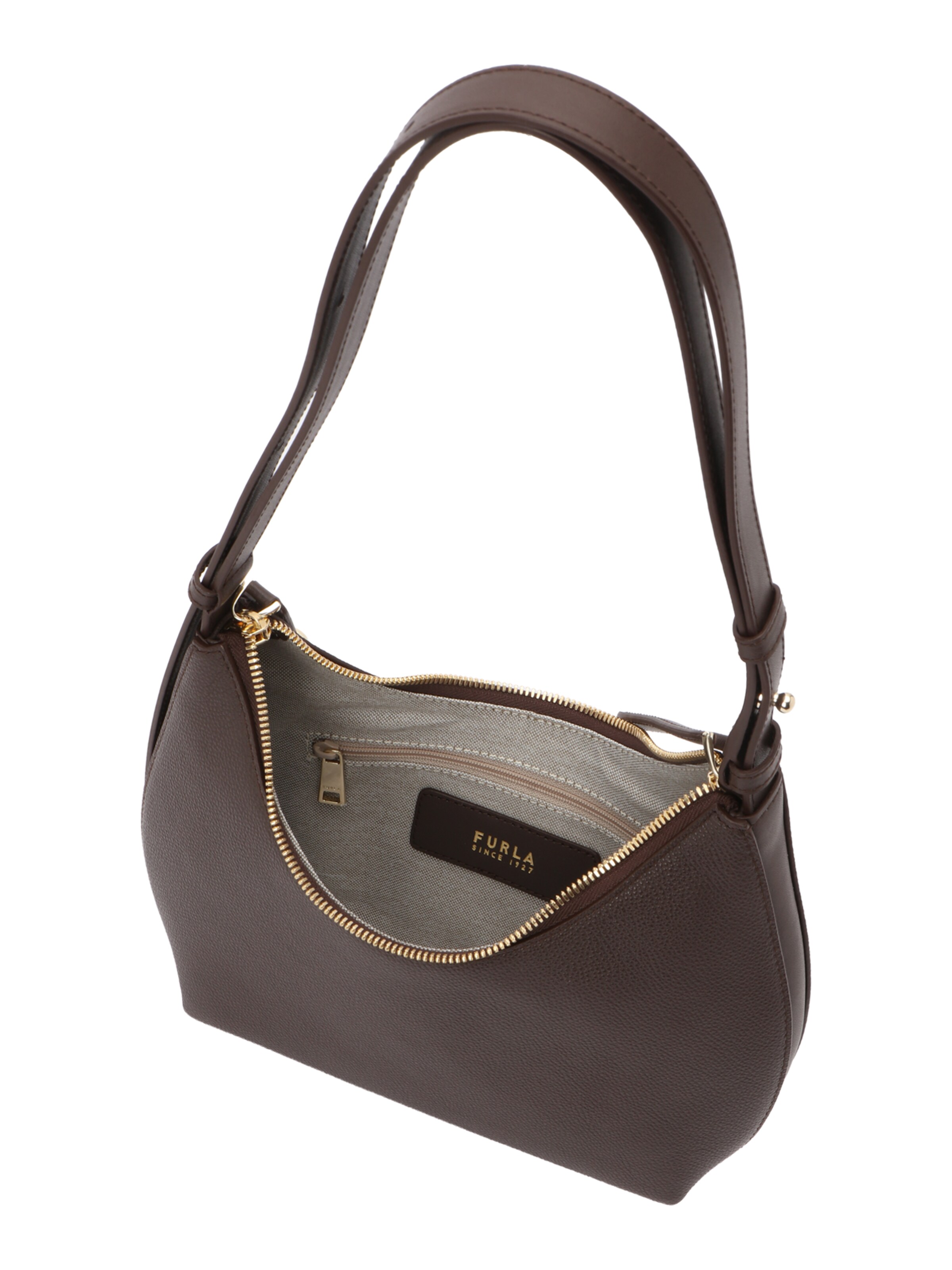 FURLA Shoulder bag 'GOCCIA' in Brown
