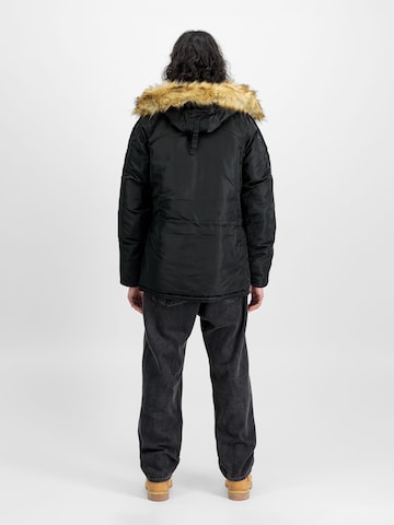juoda ALPHA INDUSTRIES Žieminė parka 'N3B VF 59'
