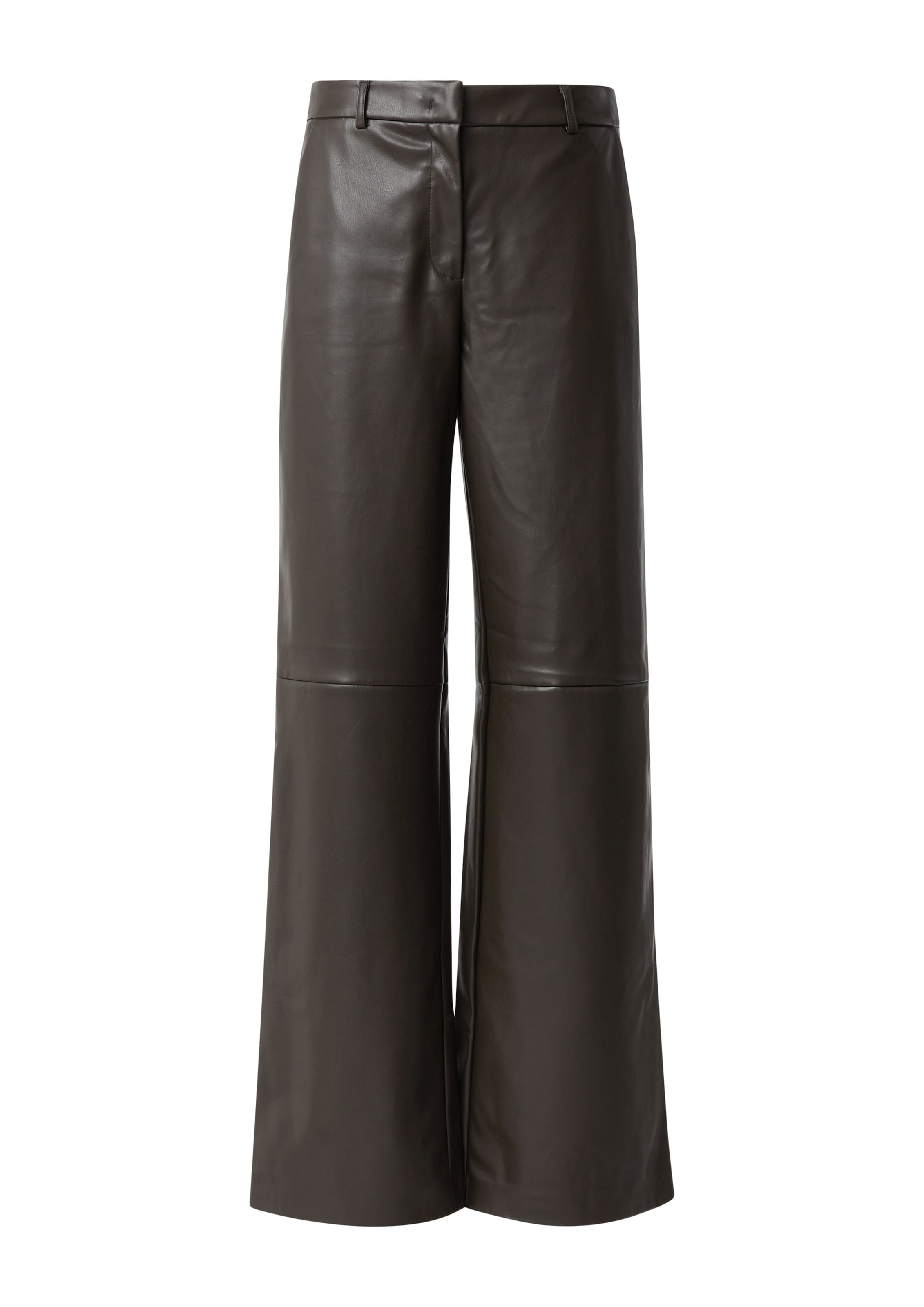 Regular Pantalon COMMA en marron : devant