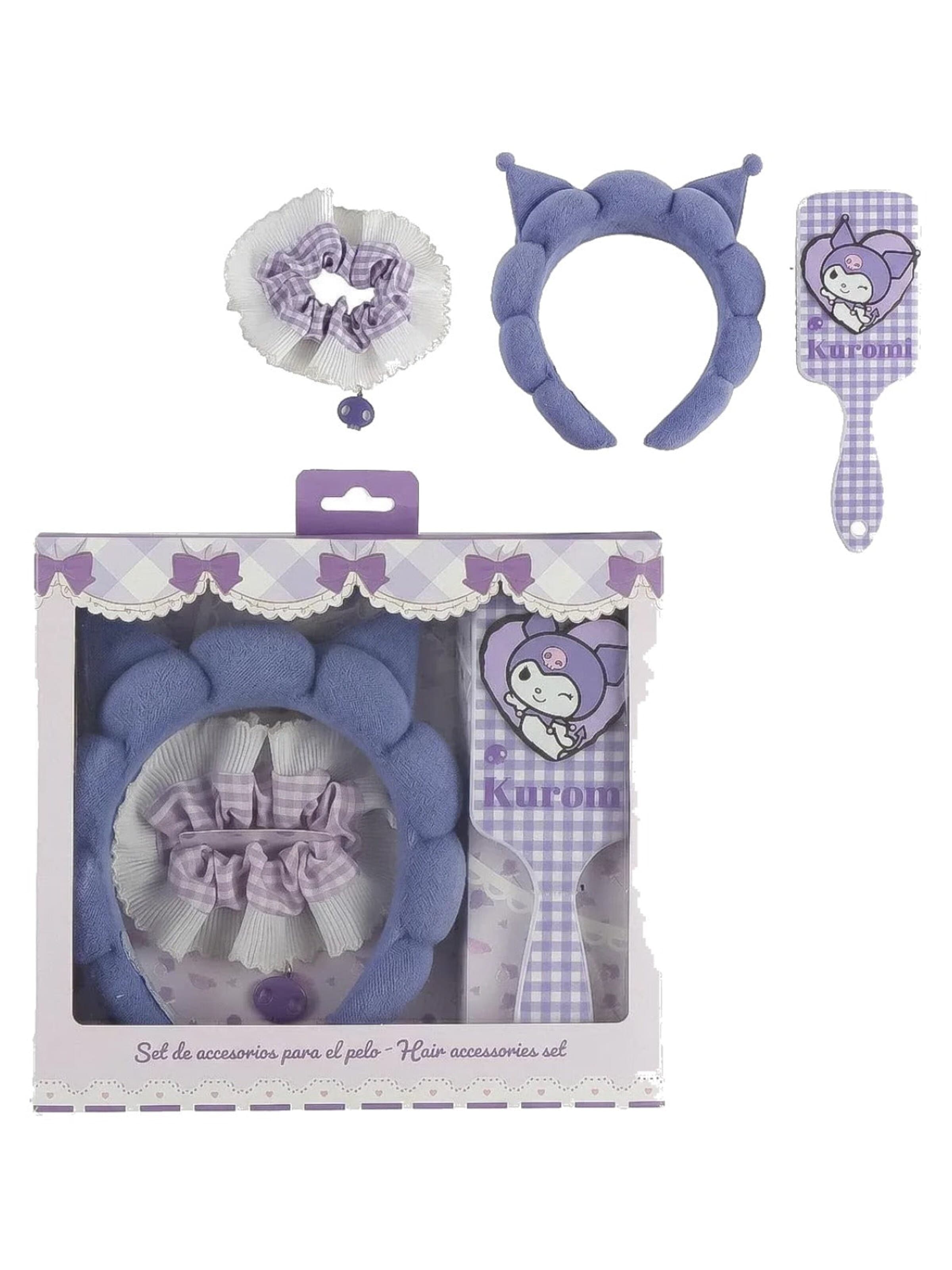HELLO KITTY Set in Lila: voorkant