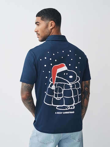 Next Póló - kék: elől