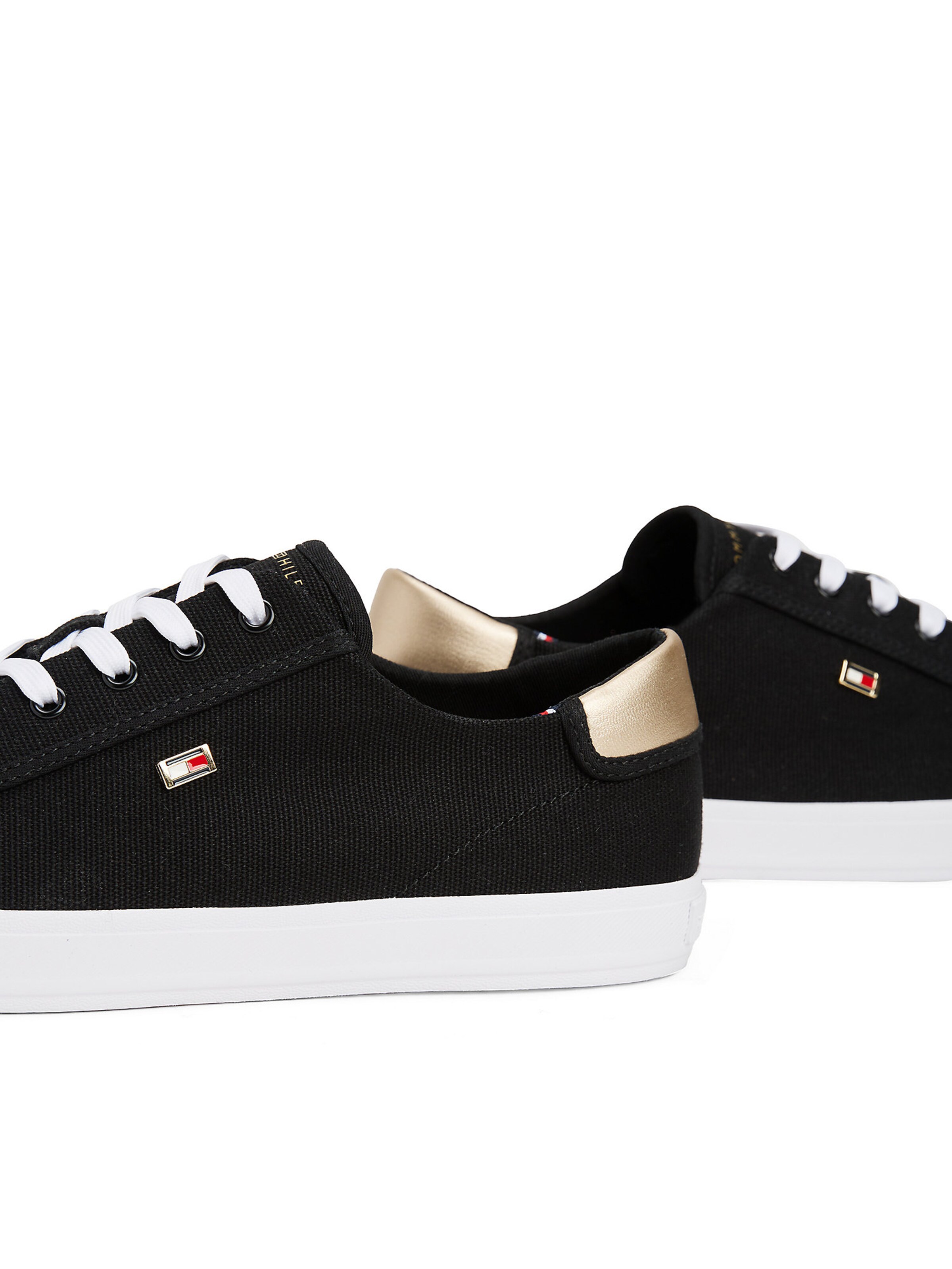 TOMMY HILFIGER Sneakers laag in Zwart