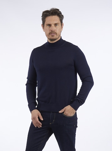 HECHTER PARIS Sweater in Blue: front