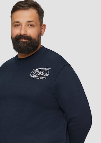s.Oliver Red Label Big & Tall Sweatshirt in Blau