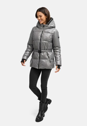 NAVAHOO Jacke 'Eisglanz 14' in Grau