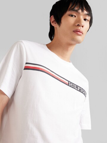 TOMMY HILFIGER T-Shirt in Weiß