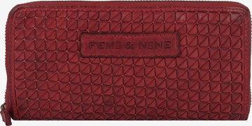 Greenland Nature Wallet 'Femi & Nine' in Red: front