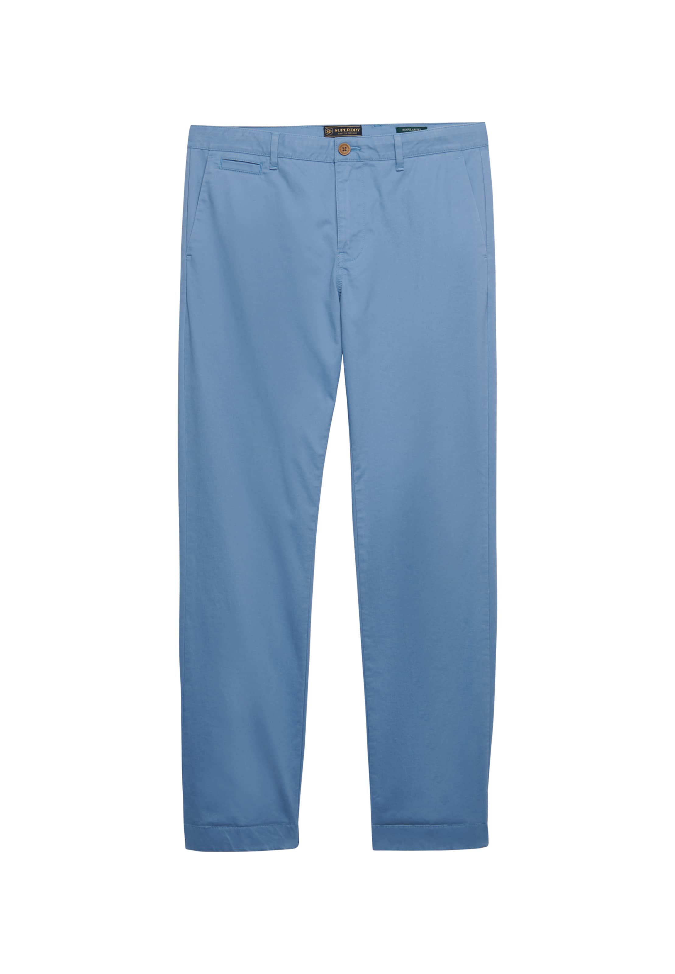 Superdry & Co Chino Pants in Blue: front