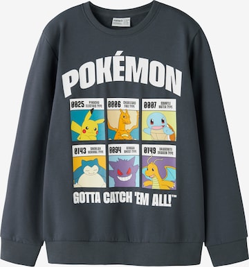 NAME IT Dressipluus 'NKMSTUS POKEMON', värv sinine: eest vaates