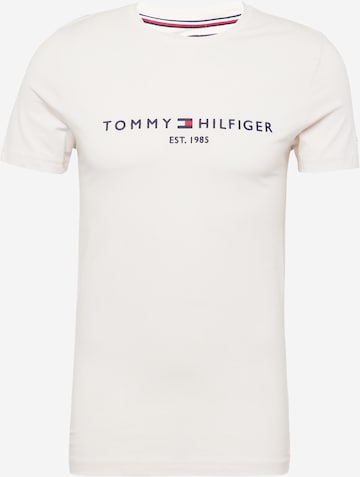 TOMMY HILFIGER Tričko – béžová: přední strana