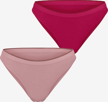 Slip 'GO Sense' SLOGGI en rouge : devant