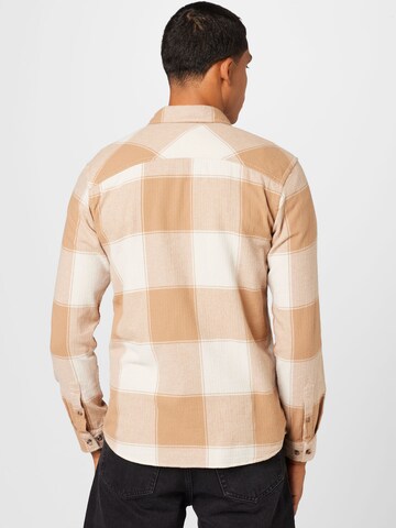 JACK & JONES Regular fit Overhemd 'OWEN' in Beige