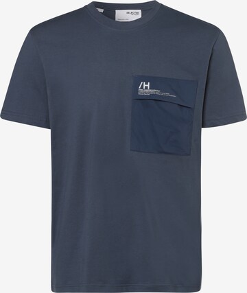 SELECTED HOMME Shirt 'SLHRelaxgoia' in Blau: predná strana