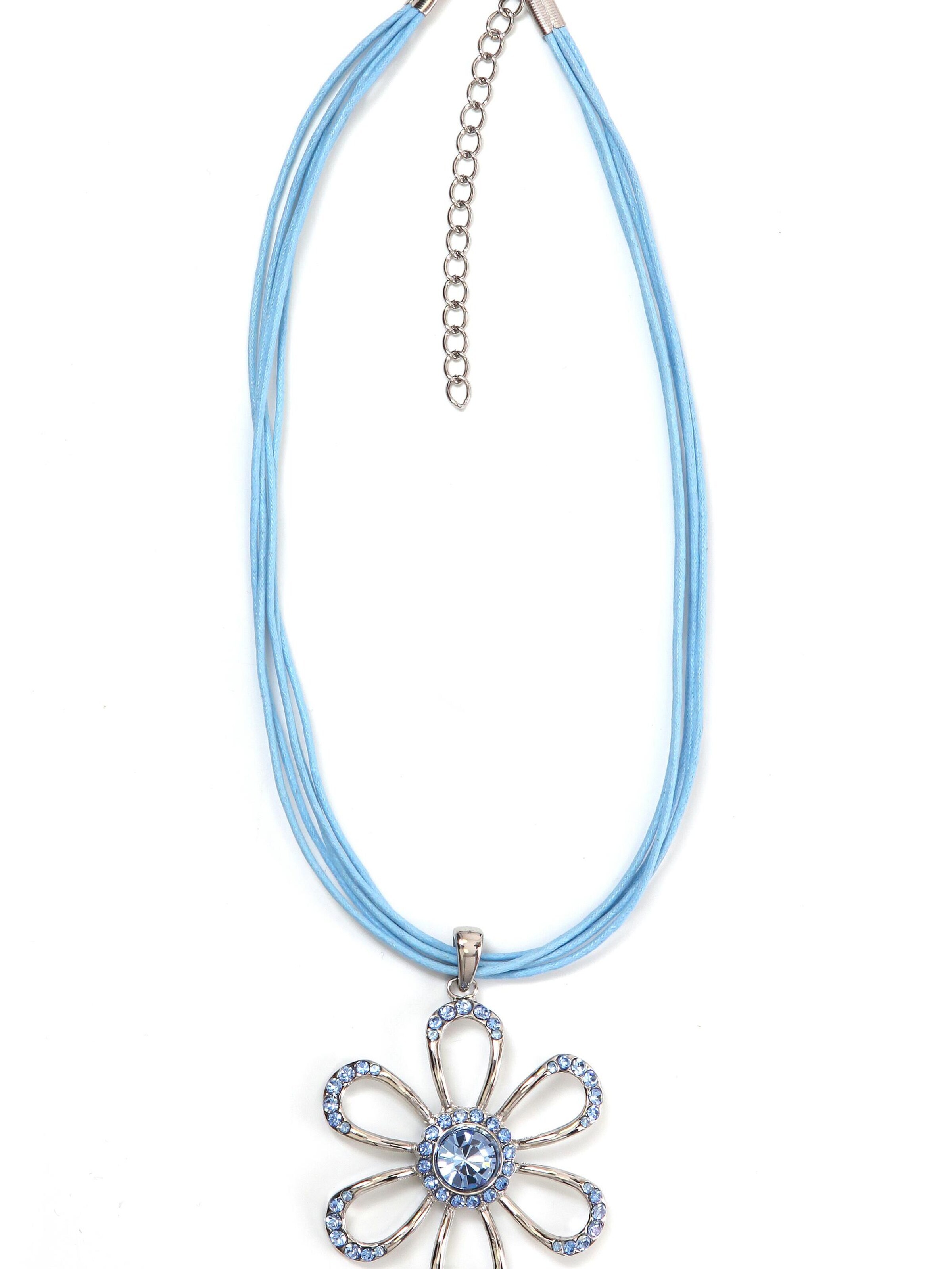 COLLEZIONE ALESSANDRO Necklace 'Beth' in Blue