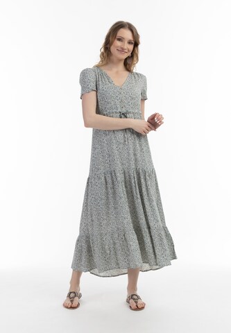 usha FESTIVAL Summer dress 'Carnea' in Grey